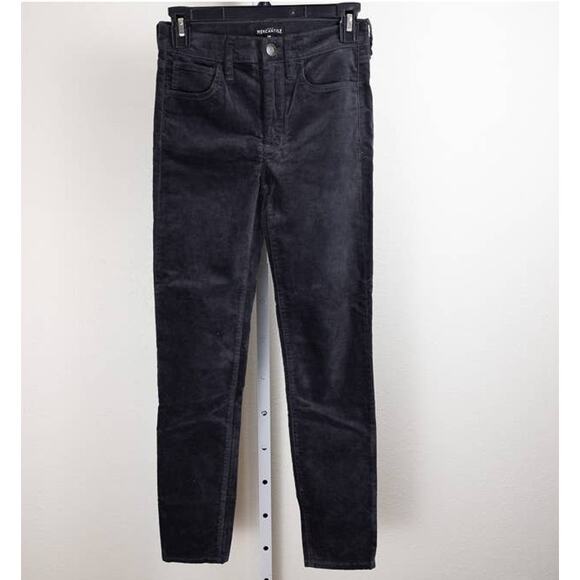 J. Crew Pants - J. Crew Mercantile Velvet Gray Skinny Jeans 24